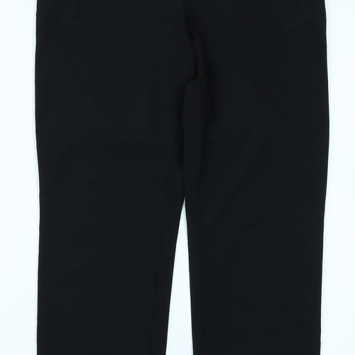 M&S Collection Womens Black   Trousers  Size 8 L27 in