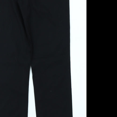 M&S Collection Womens Black   Trousers  Size 8 L27 in