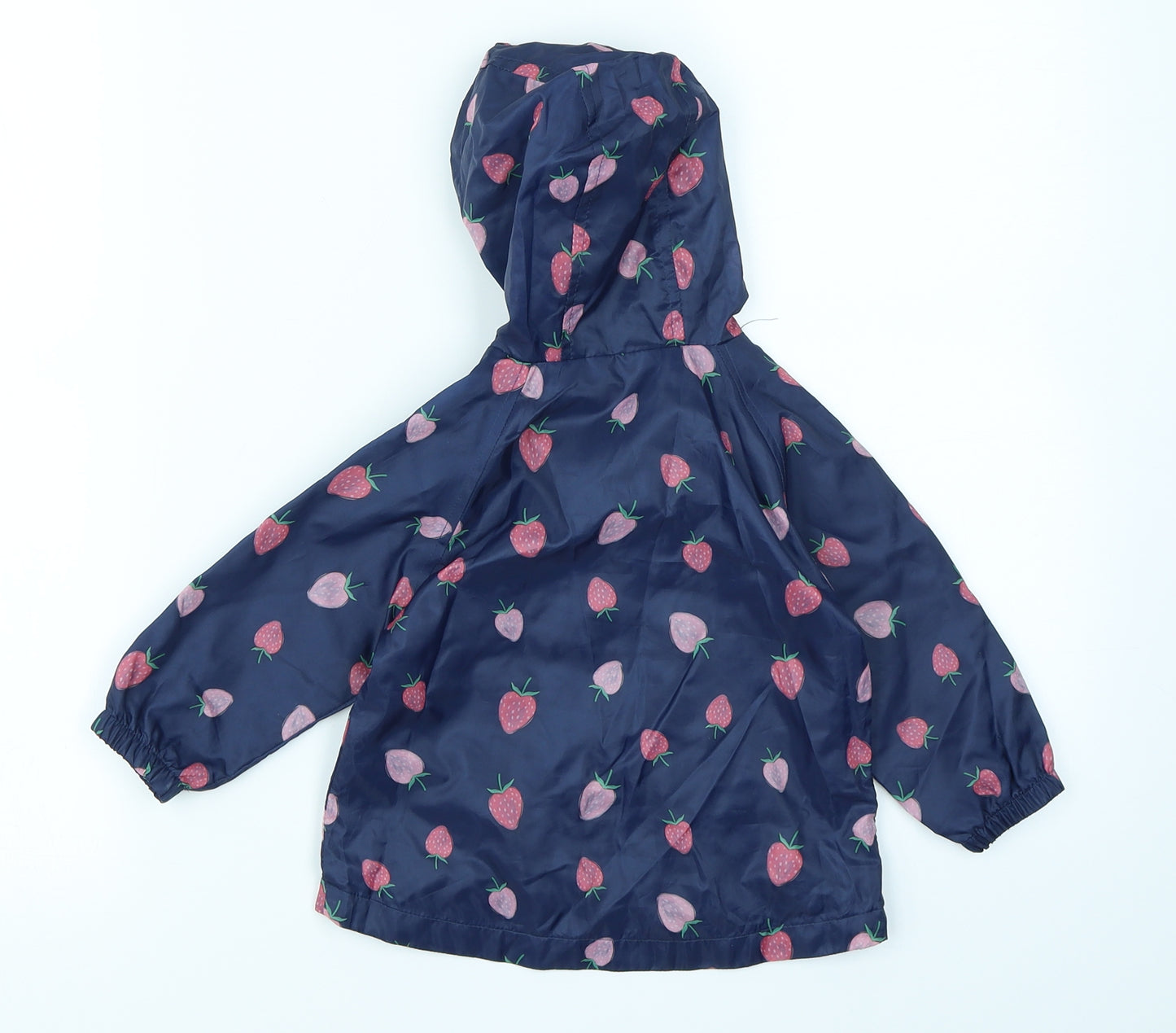 Primark Girls Blue   Rain Coat Coat Size 9-12 Months