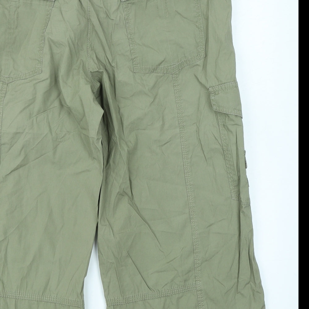 George Womens Green   Cargo Shorts Size 14