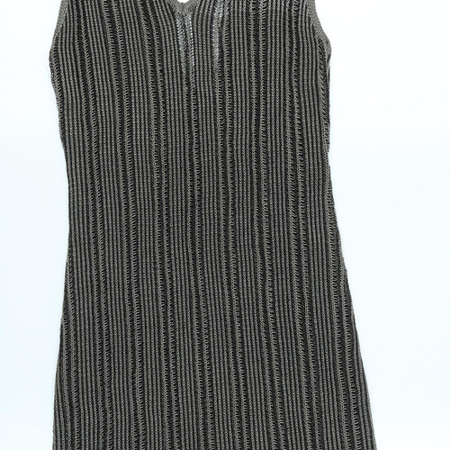 Pretty Little Thing Womens Black   Bodycon  Size L