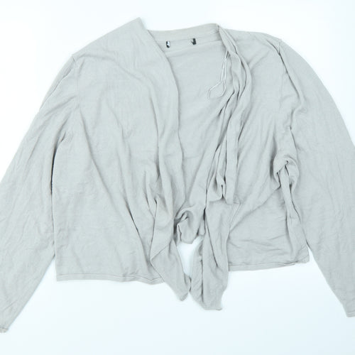 Preworn Womens Grey   Cardigan Jumper Size XL