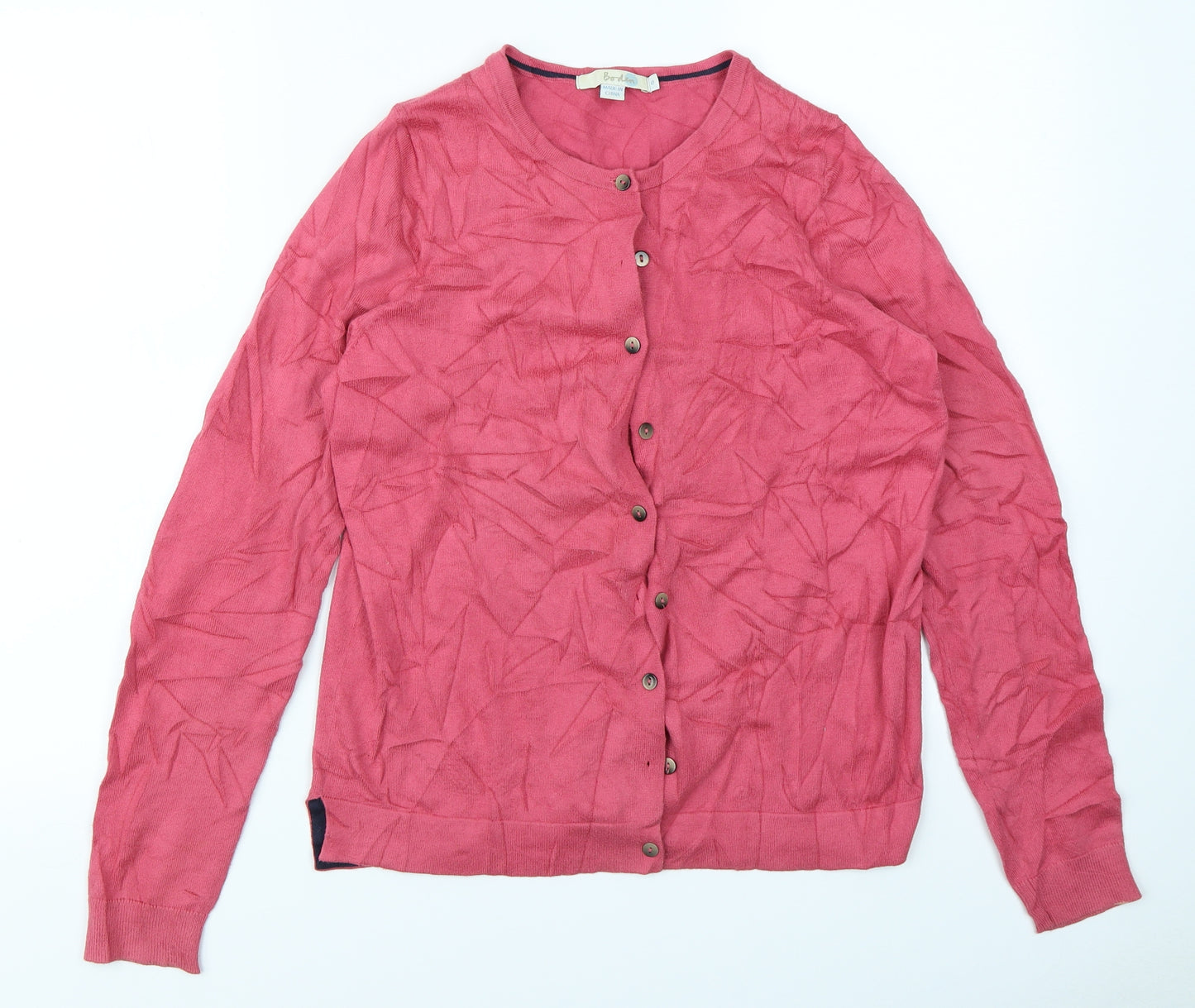Boden Womens Pink   Cardigan Jumper Size S