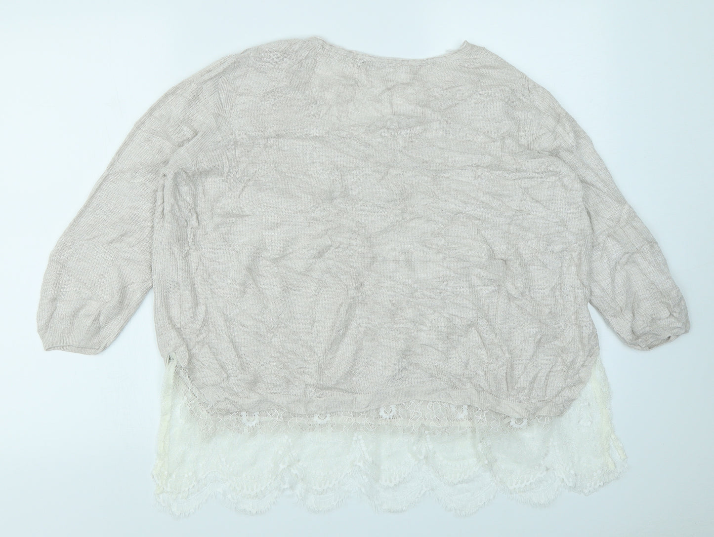 George Womens Beige   Pullover Jumper Size 20