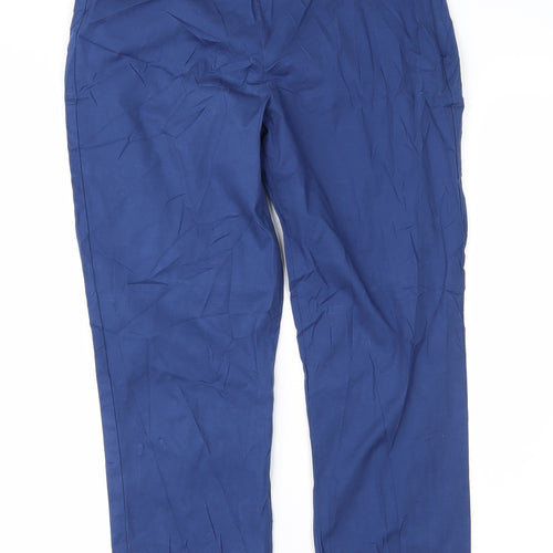 Trucco Womens Blue   Cropped Trousers Size 14 L24 in