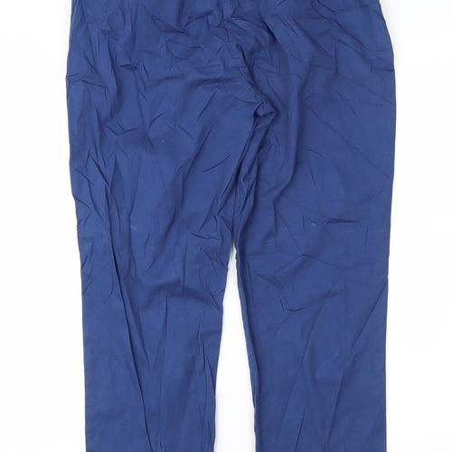 Trucco Womens Blue   Cropped Trousers Size 14 L24 in