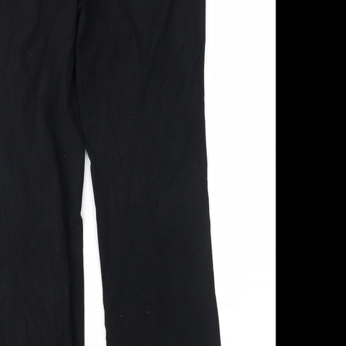 Marks and Spencer Womens Black   Trousers  Size 10 L27 in