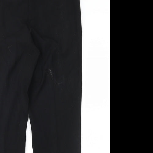 M&Co Womens Black   Trousers  Size 10 L28 in