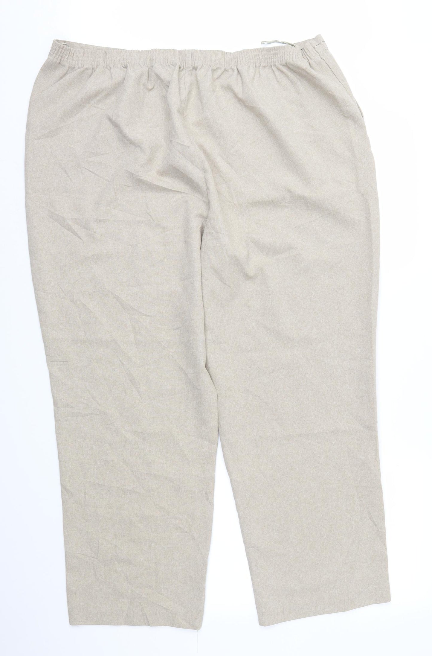 Bonmarché Womens Brown   Trousers  Size 22 L28 in