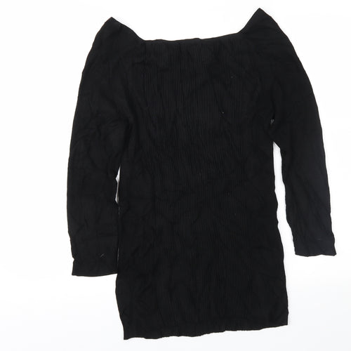 Boston Proper Womens Black   Pullover Jumper Size M