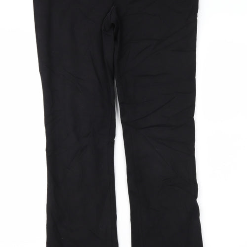 Marks and Spencer Womens Black   Trousers  Size 10 L28 in