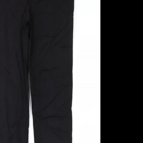 Marks and Spencer Womens Black   Trousers  Size 10 L28 in