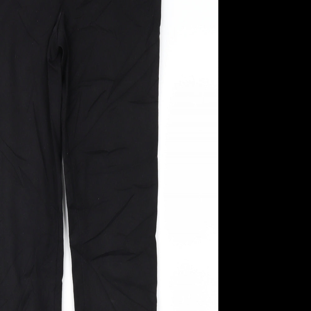 Marks and Spencer Womens Black   Trousers  Size 10 L28 in