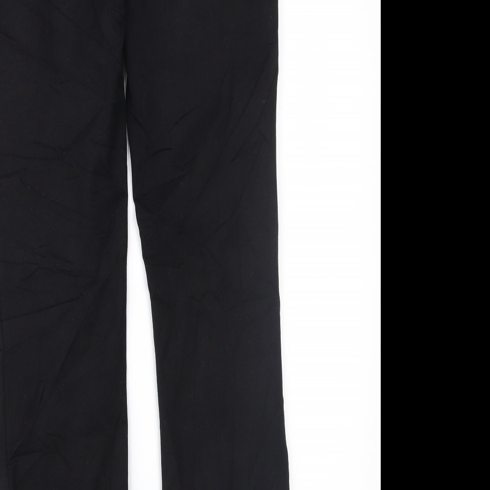 Marks and Spencer Womens Black   Trousers  Size 10 L28 in