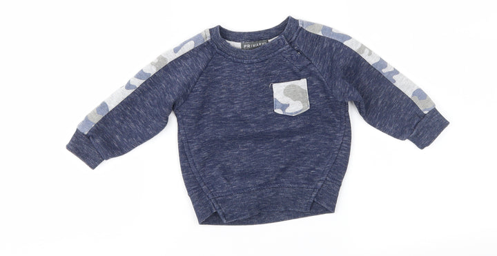 Primark Boys Blue   Pullover Casual Size 6-9 Months