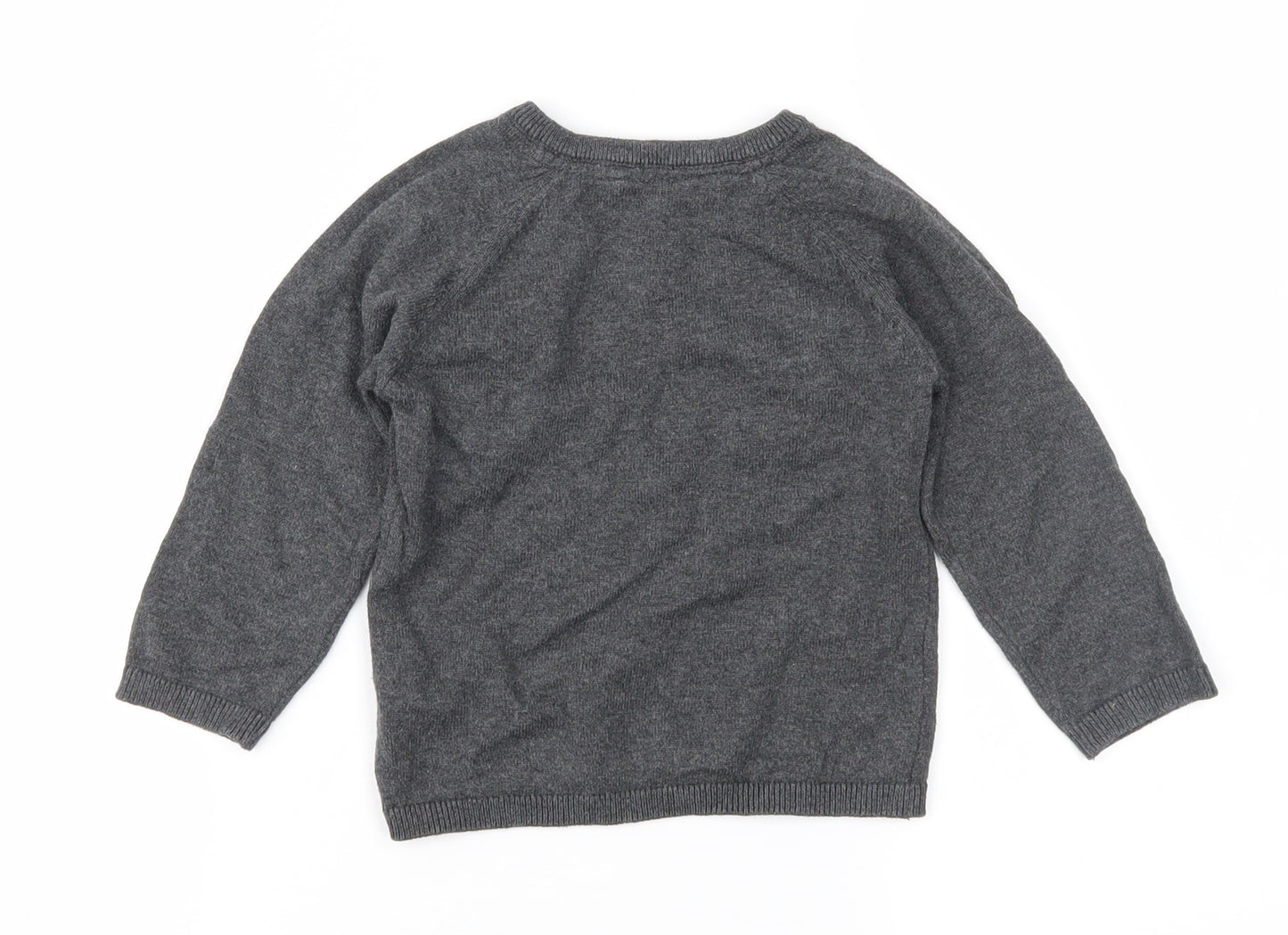 TU Baby Grey   Pullover Jumper Size 12-18 Months