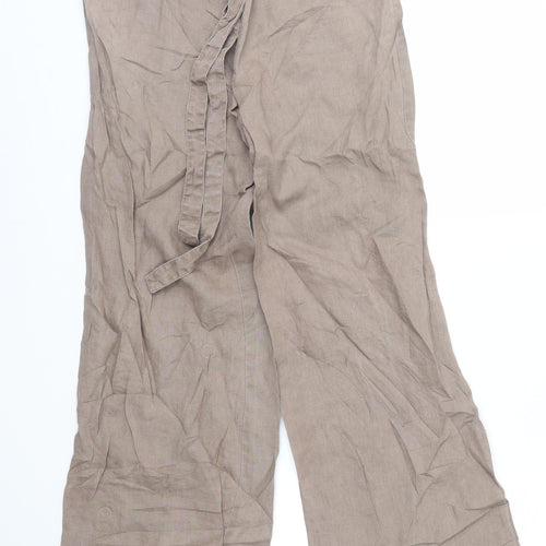 Star Place Womens Brown   Trousers  Size M L31 in
