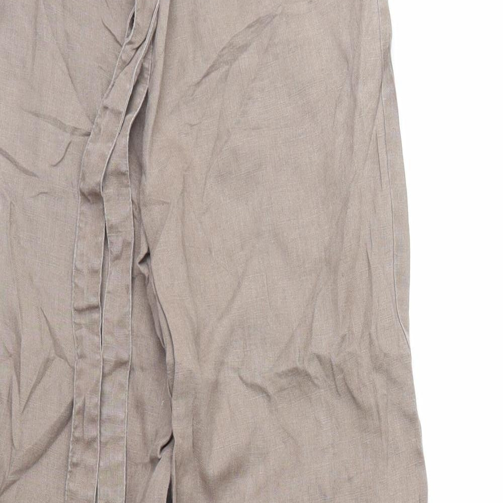 Star Place Womens Brown   Trousers  Size M L31 in
