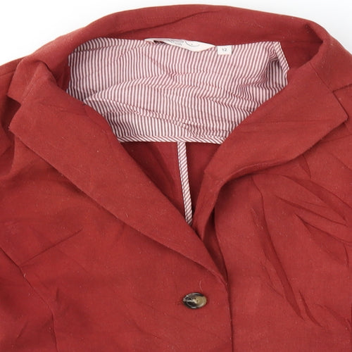 New Look Womens Brown   Jacket  Size 12