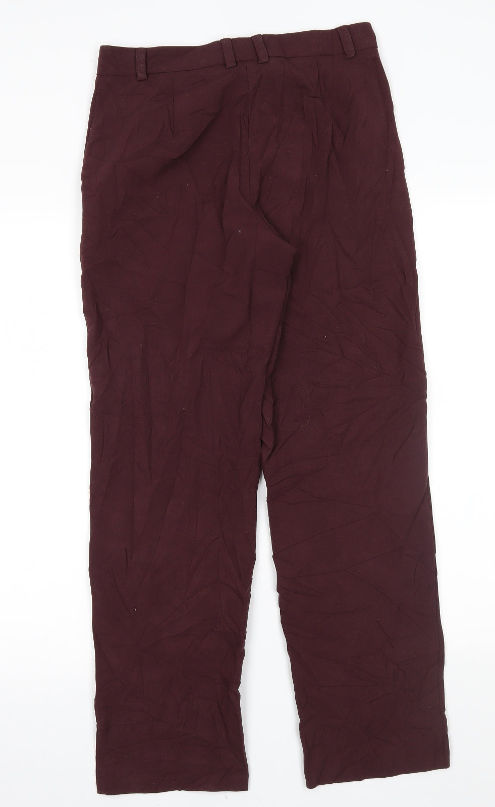 Marks and Spencer Womens Purple   Trousers  Size 8 L28 in
