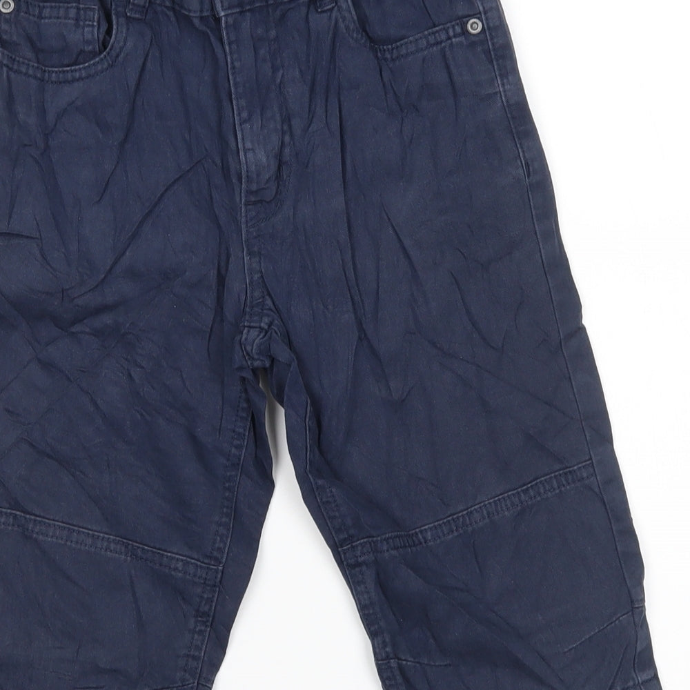 H&M Boys Blue   Chino Shorts Size 9 Years