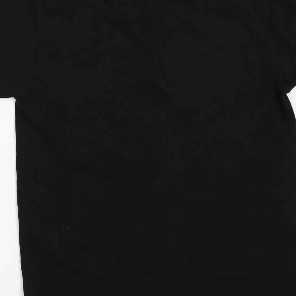 Preworn Mens Black    T-Shirt Size M  - New orleans