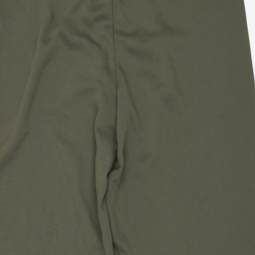 F&F Womens Green   Cropped Trousers Size 14 L22.5 in - CULLOTTES