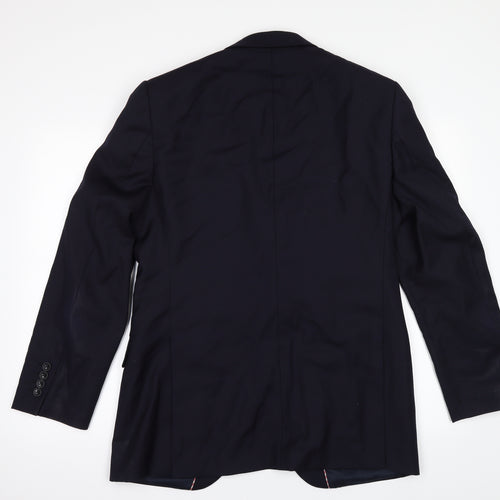 Howick Tailored Mens Blue   Jacket Suit Jacket Size 38
