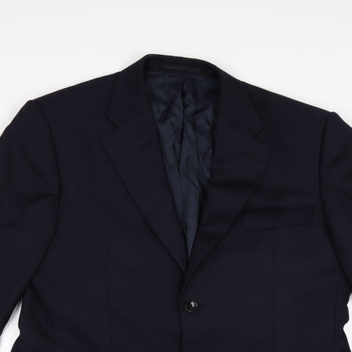 Howick Tailored Mens Blue   Jacket Suit Jacket Size 38