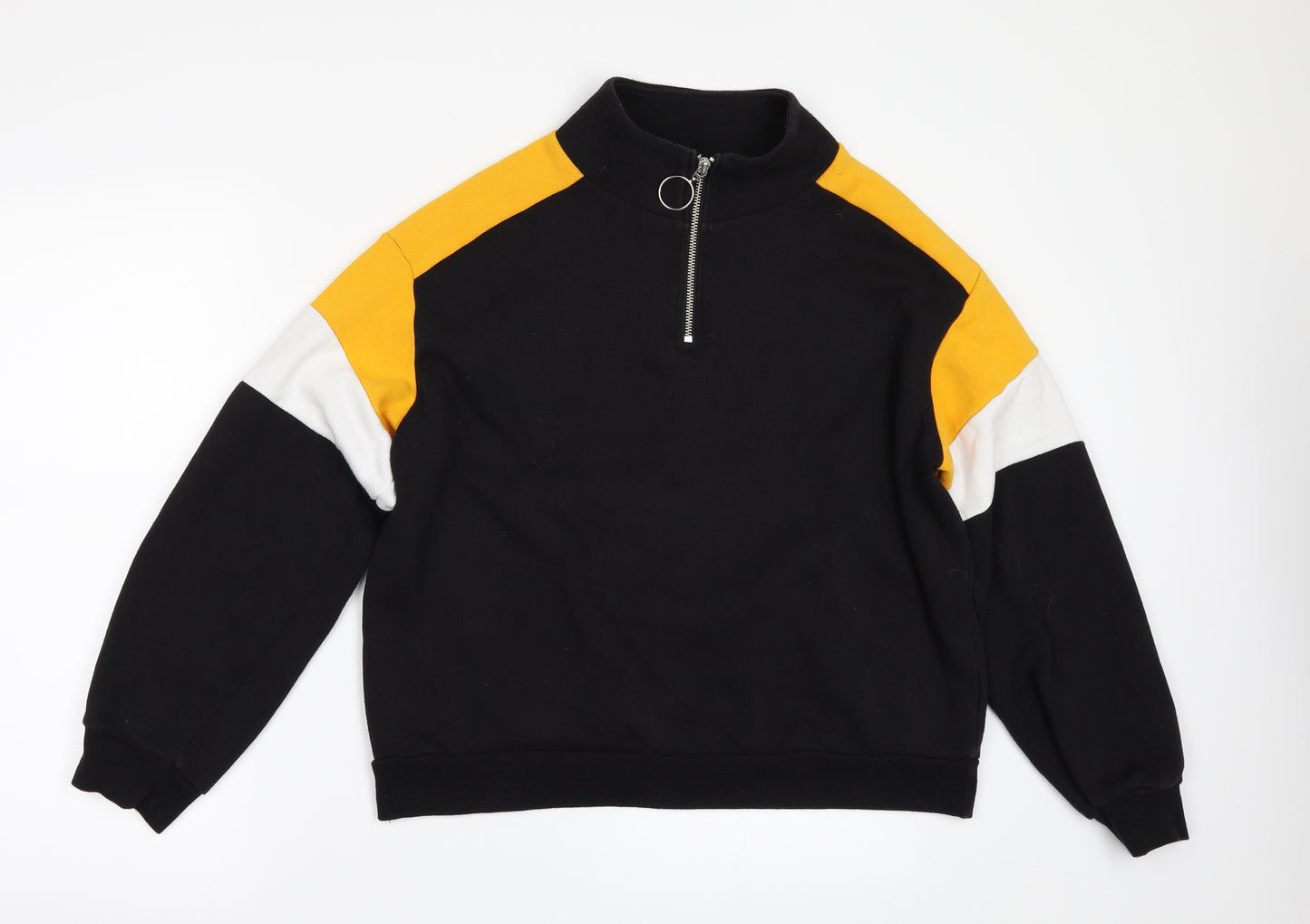 Divided by H&M Womens Black   Pullover Sweatshirt Size S