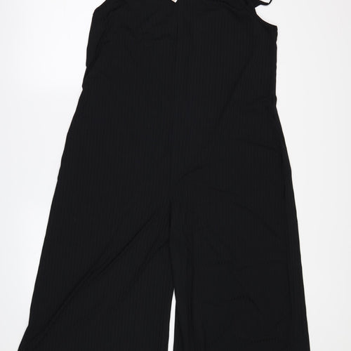 Boohoo Womens Black   Jumpsuit One-Piece Size 20