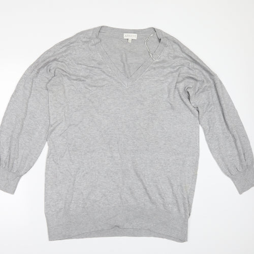 Apricot Womens Grey   Pullover Jumper Size 4