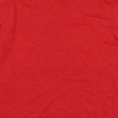 F&F Womens Red   Pullover Jumper Size L