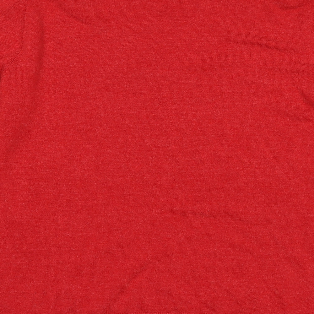F&F Womens Red   Pullover Jumper Size L