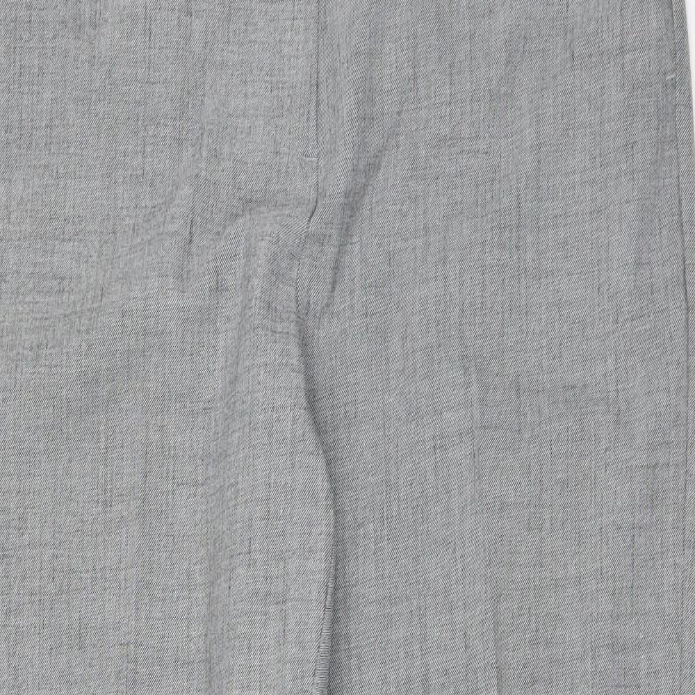 F&F Womens Grey   Trousers  Size 12 L29 in