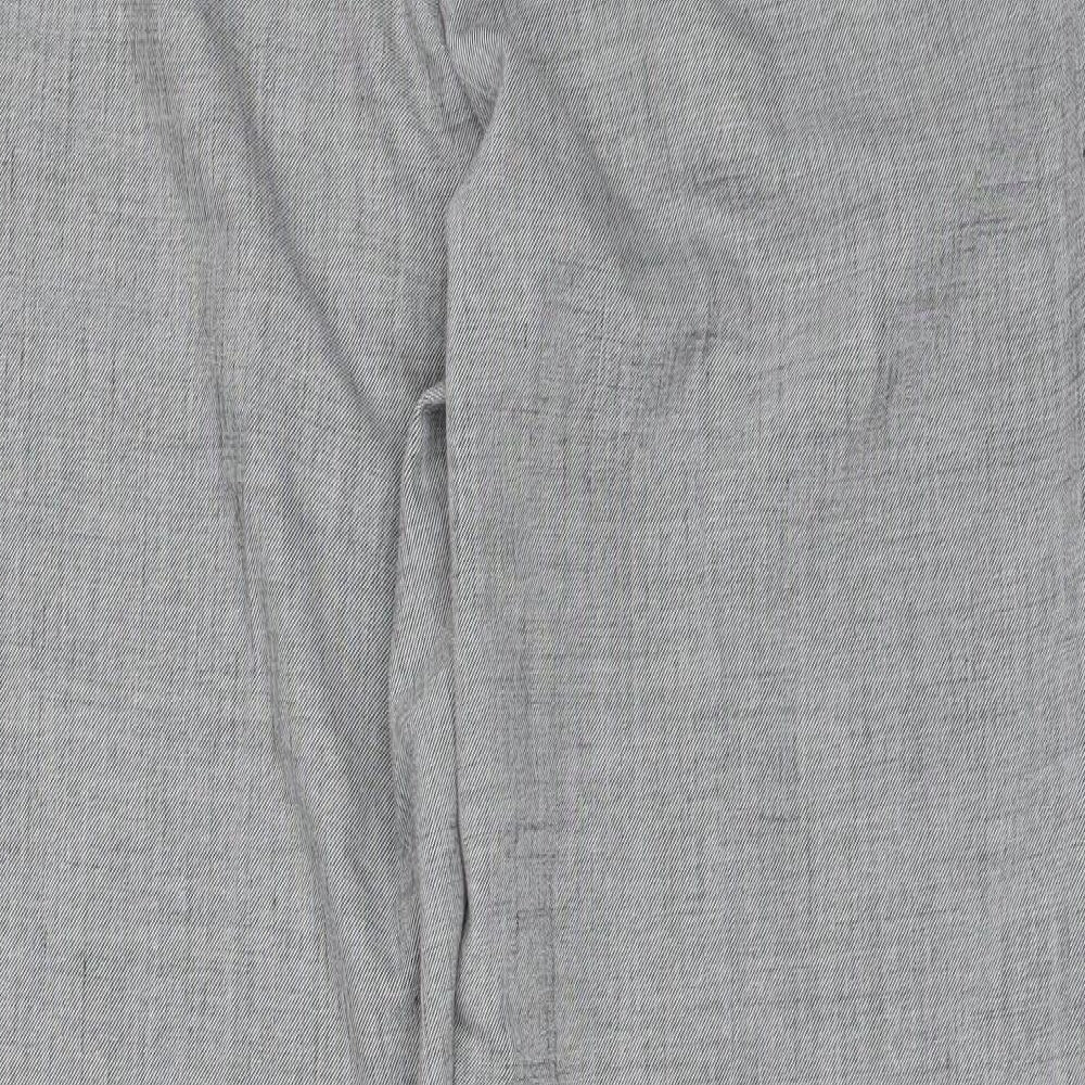 F&F Womens Grey   Trousers  Size 12 L29 in