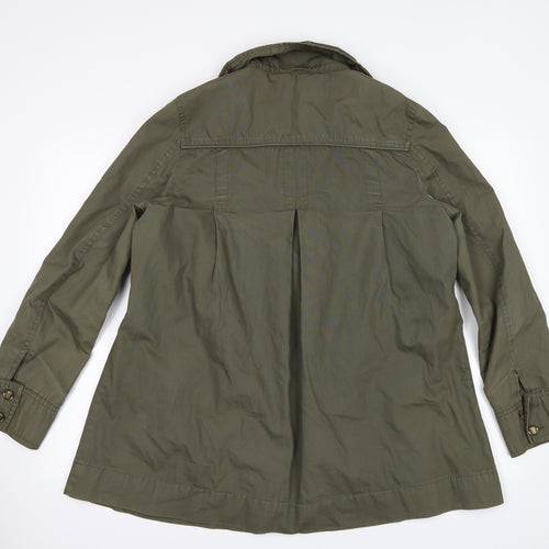 URBAN CONCEPT Womens Green   Pea Coat Jacket Size 12
