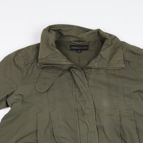 URBAN CONCEPT Womens Green   Pea Coat Jacket Size 12