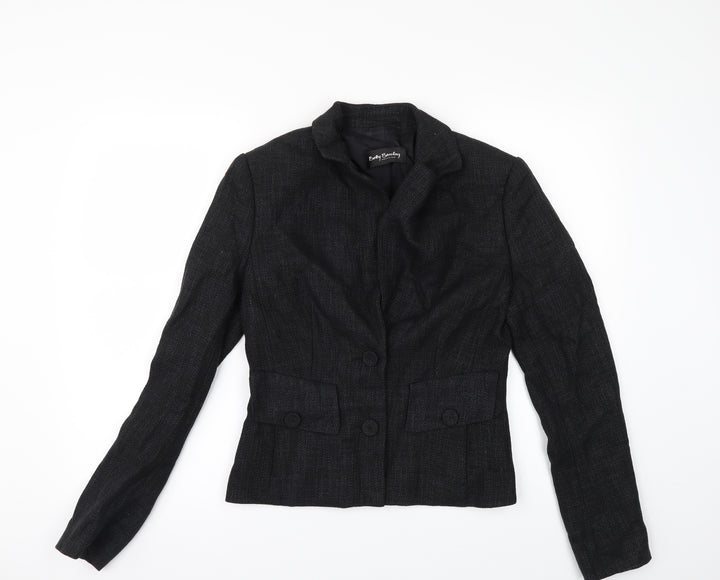 Betty Barclay Womens Black Jacket Size 8