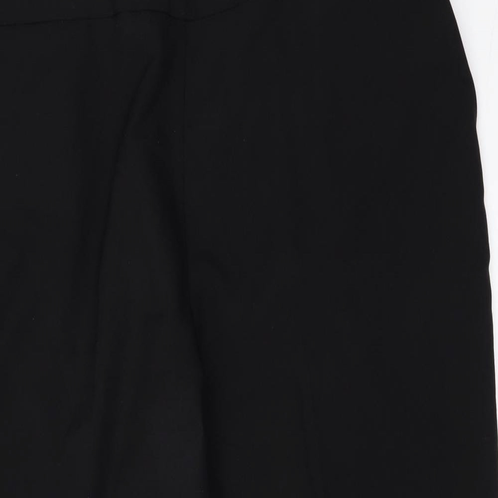Preworn Womens Black   Trousers  Size 18 L25 in