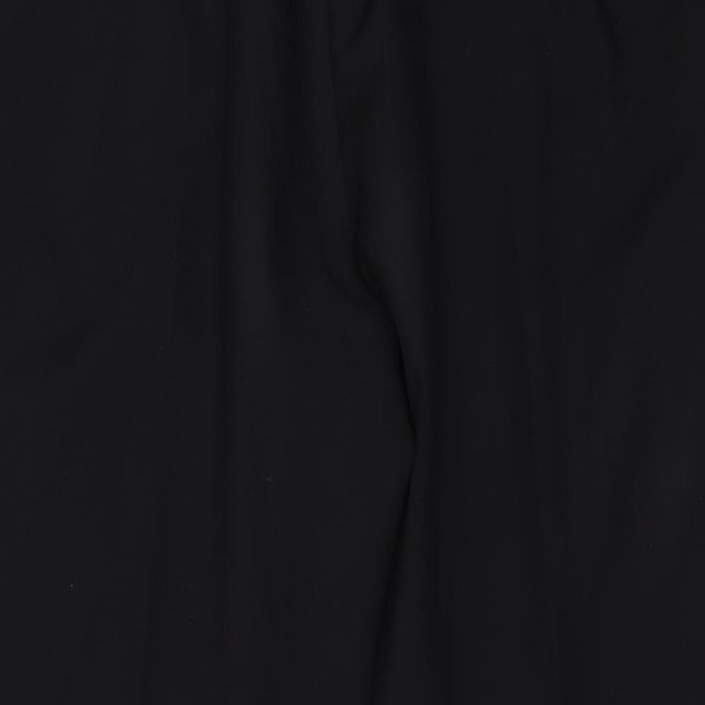 Preworn Womens Black   Trousers  Size 18 L25 in