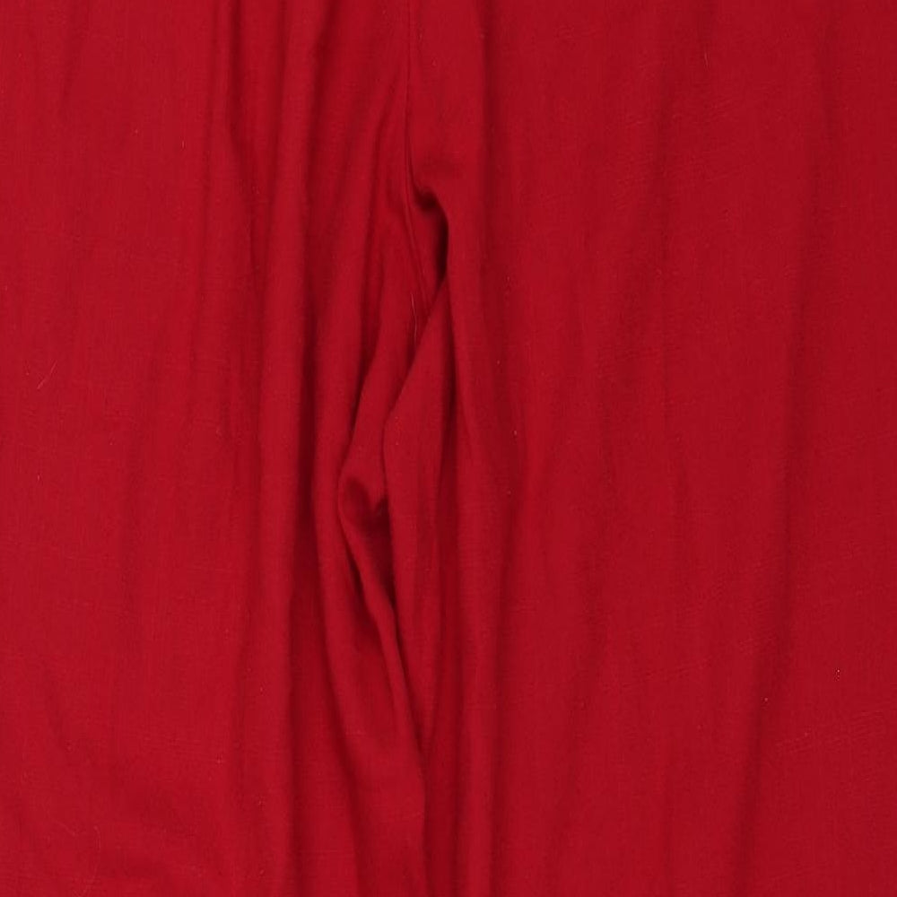Sag Harbor Womens Red   Trousers  Size 16 L29 in