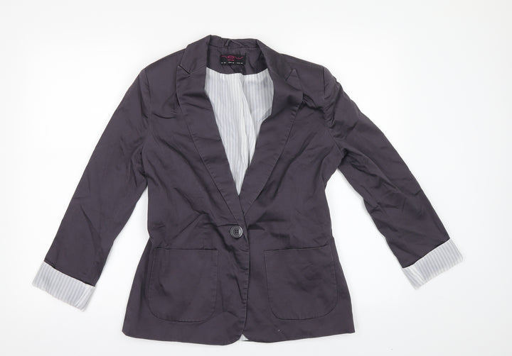 New Look Womens Grey   Jacket  Size 10