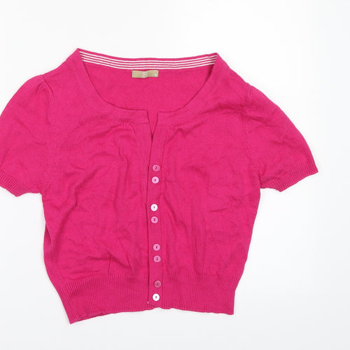 TU Womens Pink   Cardigan Jumper Size 10