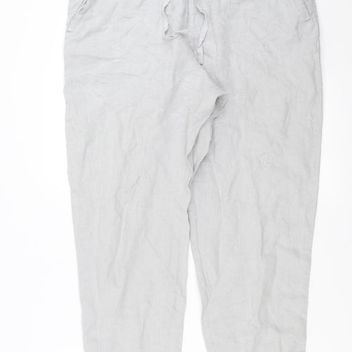 Marks and Spencer Womens Grey   Trousers  Size 18 L30 in