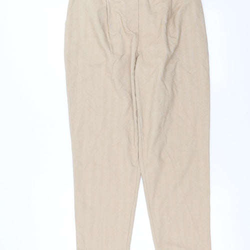 New Look Womens Beige   Trousers  Size 12 L27 in