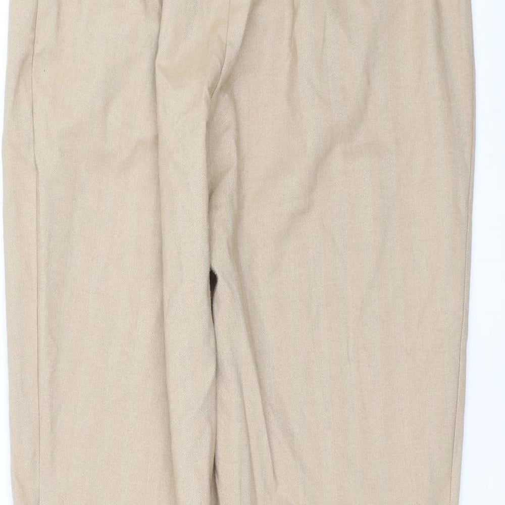 New Look Womens Beige   Trousers  Size 12 L27 in