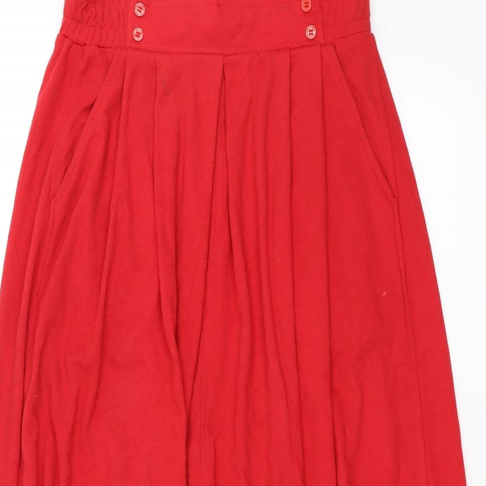 tutto gallini Womens Red   Maxi Skirt Size M