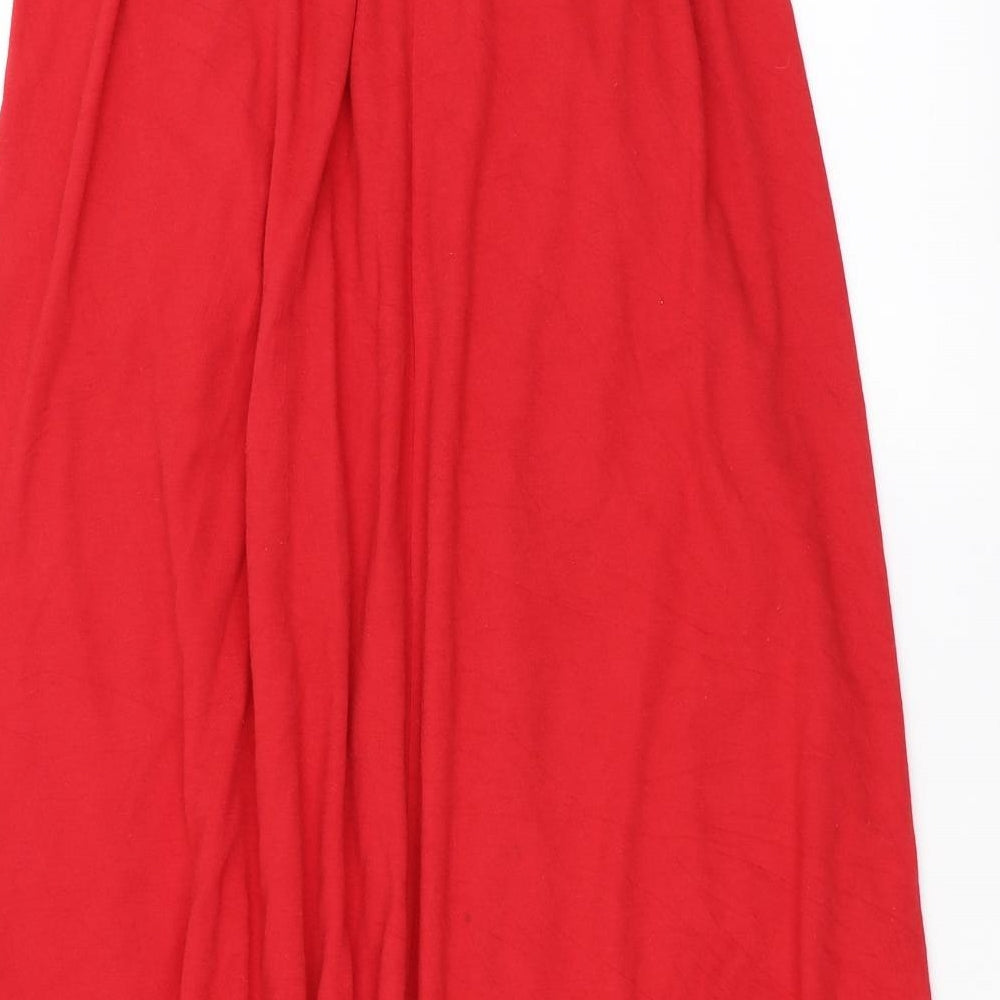 tutto gallini Womens Red   Maxi Skirt Size M
