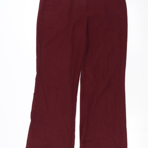 Marks and Spencer Womens Purple   Trousers  Size 12 L30 in